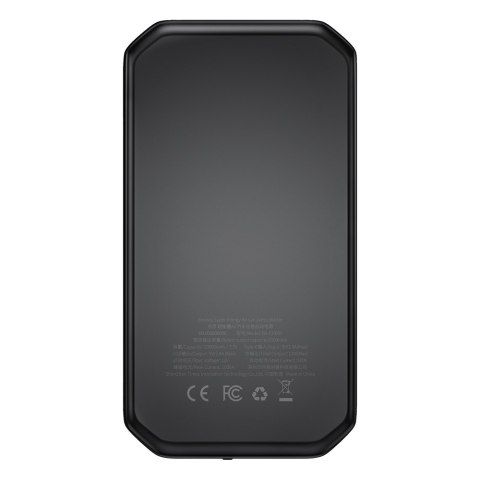 Powerbank 10000mAh + urządzenie rozruchowe auta Booster 12V 1000A czarny