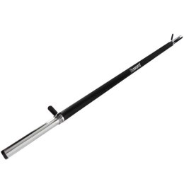 Sztanga do ćwiczeń 120 cm z piankowym uchwytem i zamkami