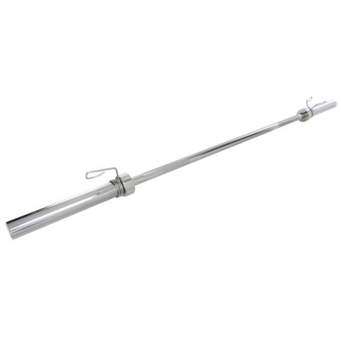 Sztanga olimpijska 180 cm, 16 kg, 250 kg, 50 mm, chromowana