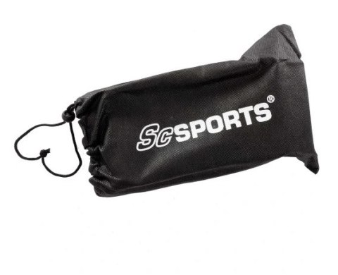 Taśma oporowa do ćwiczeń 208 cm czarna, naturalny lateks