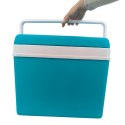Lodówka turystyczna 35L KAMAI EDA na wkłady mrożące, niebieska z białą rączką