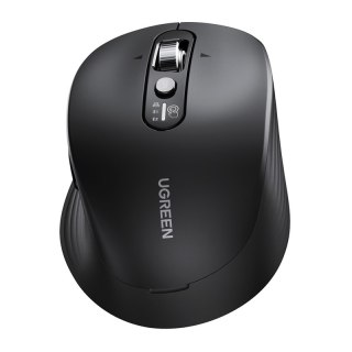 Mysz bezprzewodowa Ugreen M752, Bluetooth 5.4 + 2.4 GHz, 2xAA (czarna)