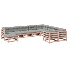 10-cz. zestaw wypoczynkowy do ogrodu, z poduszkami, daglezja