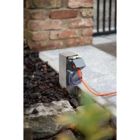 Czasomierz Chacon 53008 Z pokrywką Analogiczny Łatwe w użyciu, lekkie i poręczne Odporny na Wilgoć 3600 W 230 V 16 A