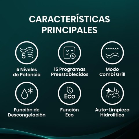 Mikrofalówka z Grillem Hisense BIM320G41X 800 W 20 L Stal