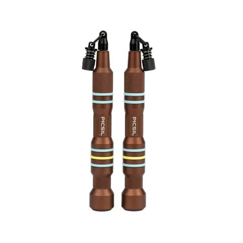 Skakanka z uchwytami Picsil Insigne Fast Rope Copper Brązowy