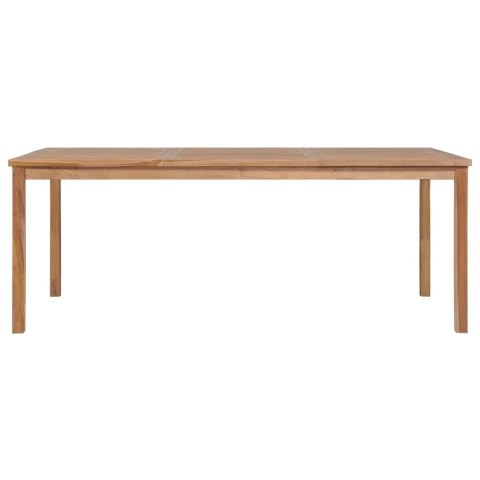 9-częściowy zestaw obiadowy do ogrodu, 200x100 cm, lite drewno tekowe