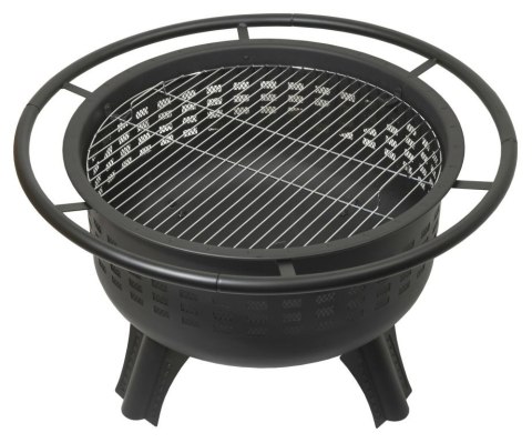 CATARRA MERAPI Kominek z pokrywą, 80 x 80 x 62 cm