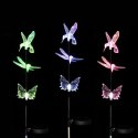 Lampa ogrodowa dekoracyjna Garth solarna LED (3 kolory) komplet 3 szt.