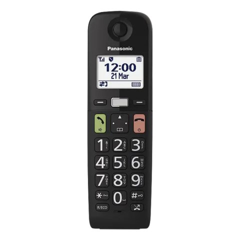 Telefon Bezprzewodowy Panasonic KX-TGU110EXB Czarny