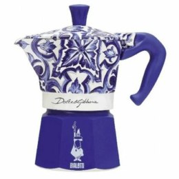 Włoska Kafeterka Bialetti MOKA D&G BLU MEDIT. 6T Niebieski Aluminium 6 Kubki