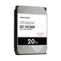 Dysk serwerowy HDD Western Digital Ultrastar DC HC560 WUH722020BLE6L4 (20 TB; 3.5"; SATA)