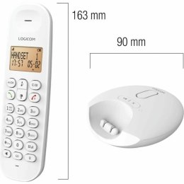Telefon Bezprzewodowy Logicom DECT ILOA 155T SOLO Biały