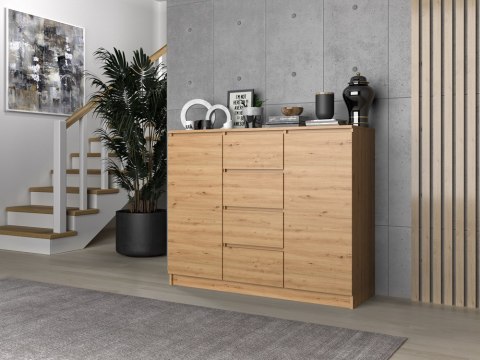 Komoda Malwa 2D4S 120 DĄB ARTISAN