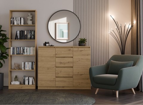 Komoda Malwa 2D4S 120 DĄB ARTISAN