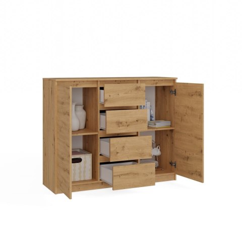 Komoda Malwa 2D4S 120 DĄB ARTISAN
