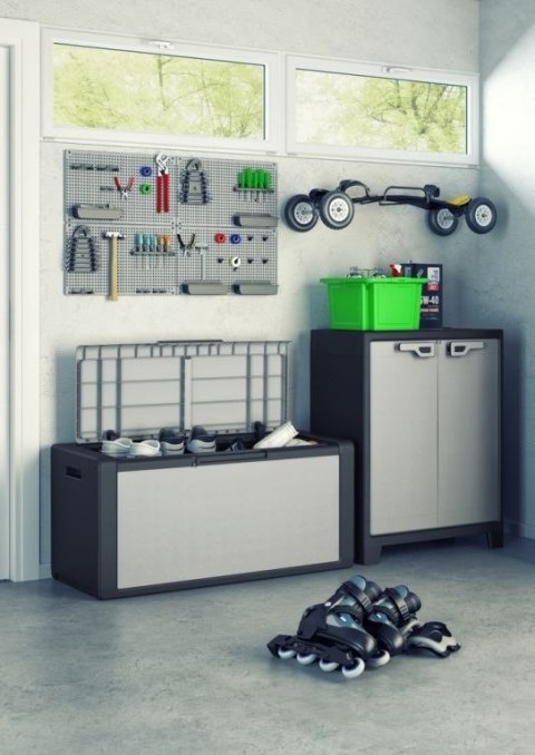 Box na poduszki KETER Titan 300L szary/czarny wodoodporny