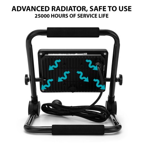 LED spotlight Velamp 100 W 4000 K 8500 Lm