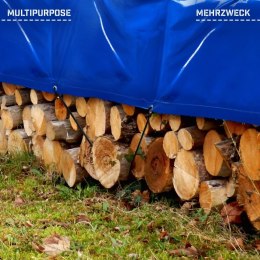 Niebieska plandeka PVC do przyczepki 2075x1150x900 mm