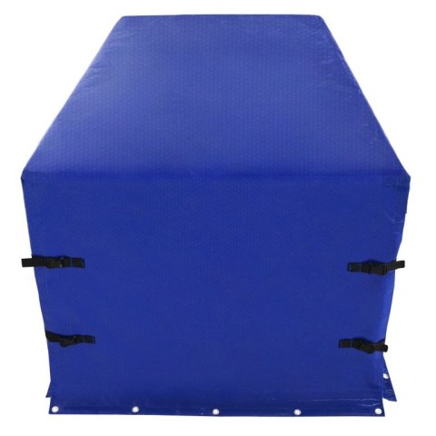 Niebieska plandeka PVC do przyczepki 2075x1150x900 mm