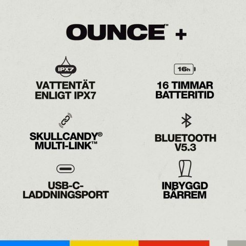 Głośnik Bluetooth Przenośny Skullcandy 2SKSK2010B0L2 Czarny 20 W