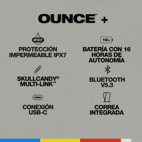 Głośnik Bluetooth Przenośny Skullcandy 2SKSK2010I0L2 Szary 20 W