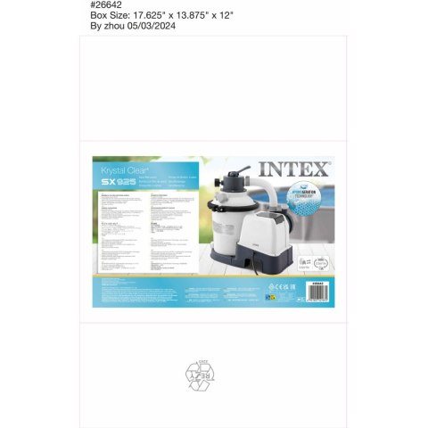 Urządzenie do czyszczenia basenów Intex SX925