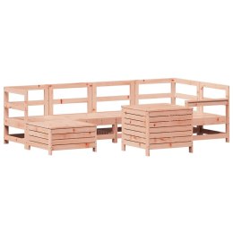 VidaXL 7-cz. zestaw wypoczynkowy do ogrodu, lite drewno daglezjowe