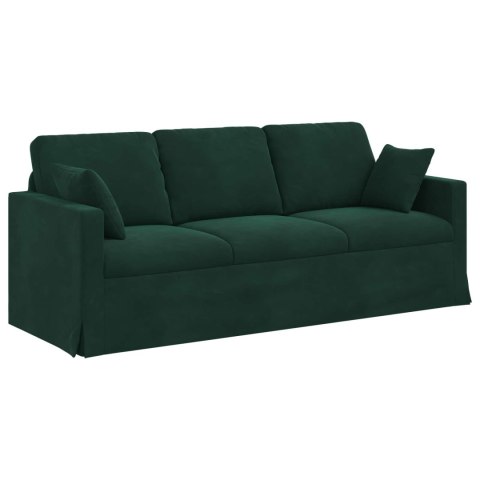 Sofa 2 pcs Ciemna zieleń