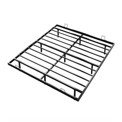 Nowoczesne łóżko 180x200 LED, metal, styl industrialny