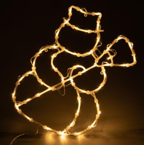 Ozdoba Świąteczna Bałwan - 50 diod LED