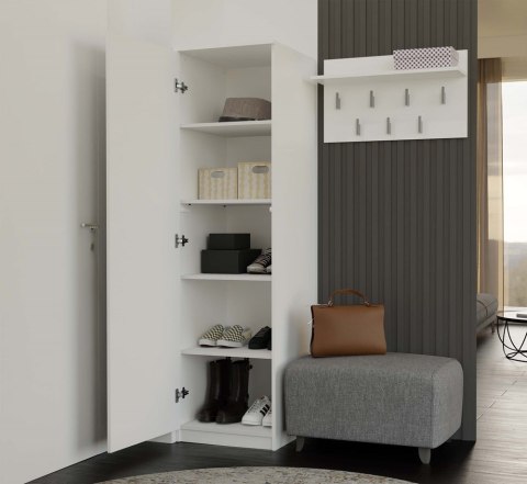 Szafa Malwa SD-50 z Lustrem BIAŁY