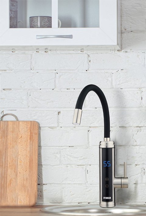 Przepływowy podgrzewacz wody nablatowy NOVEEN IWH955