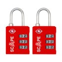 Zamek szyfrowy Scape Travel TSA-001 2 Części