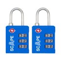 Zamek szyfrowy Scape Travel TSA-001 2 Części