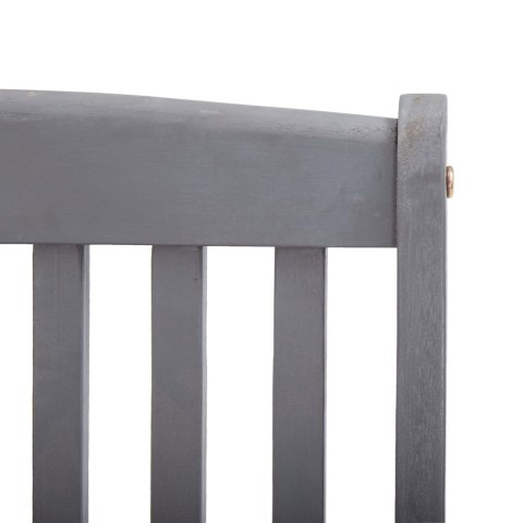 VidaXL Składane krzesła ogrodowe, 6 szt., z poduszkami, akacjowe