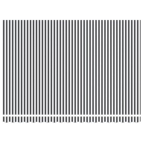 VidaXL Automatyczna markiza z LED, antracytowo-biała, 450x300 cm