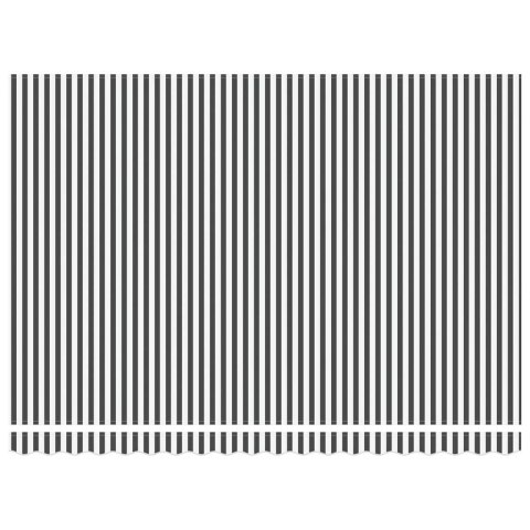 VidaXL Markiza zwijana Antracytowy i biały 450 × 300 cm