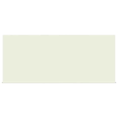 VidaXL Markiza zwijana Kremowy 350 x 250 cm Poliester i aluminium