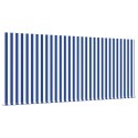 VidaXL Markiza zwijana Niebieski i biały 300 x 200 cm