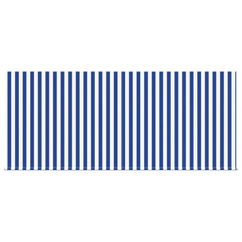 VidaXL Markiza zwijana Niebieski i biały 300 x 200 cm
