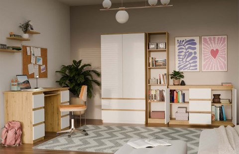 Komoda Malwa 2D3S DĄB ARTISAN BIEL