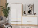 Komoda Malwa 2D3S DĄB ARTISAN BIEL
