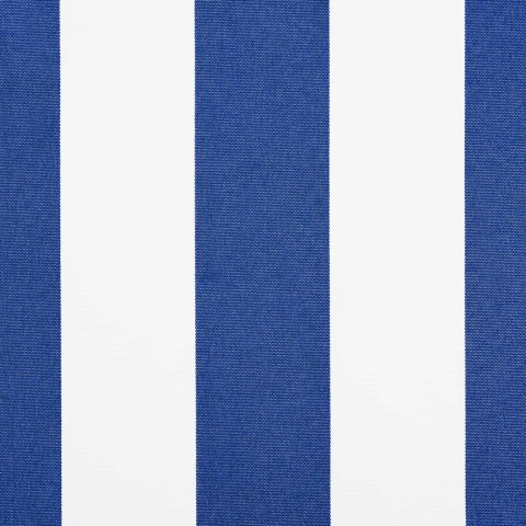 VidaXL Markiza zwijana Niebieski i biały 500 × 300 cm