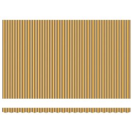 VidaXL Markiza zwijana Żółty i Szary 500 × 300 cm Poliester i Metal