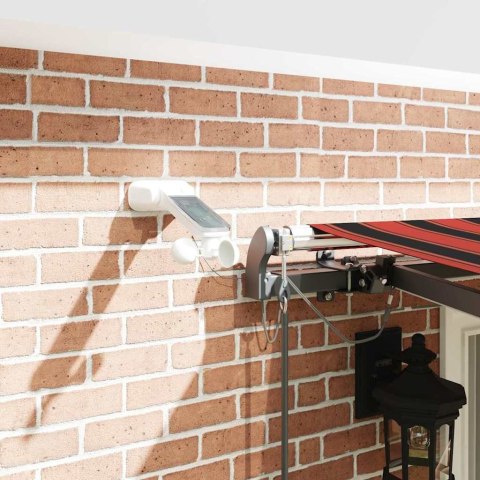 Tkanina Zadaszenia z pomarańczowy i brązowy 400 × 350 cm