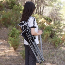 Składanego Krzesła Aktive Czarny 45 x 80 x 45 cm (4 Sztuk)