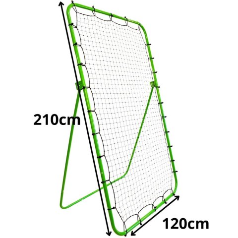 RAMA TRENINGOWA REBOUNDER DO ODBIJANIA PIŁKI NOŻNEJ 210x120CM ENERO