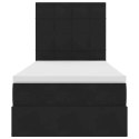VidaXL Łóżko z miejscem na przechowywanie i materacem 100 x 200 cm