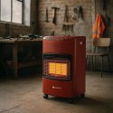 Gazowy ogrzewacz mobilny 4,2kW czerwony - do altany i garażu